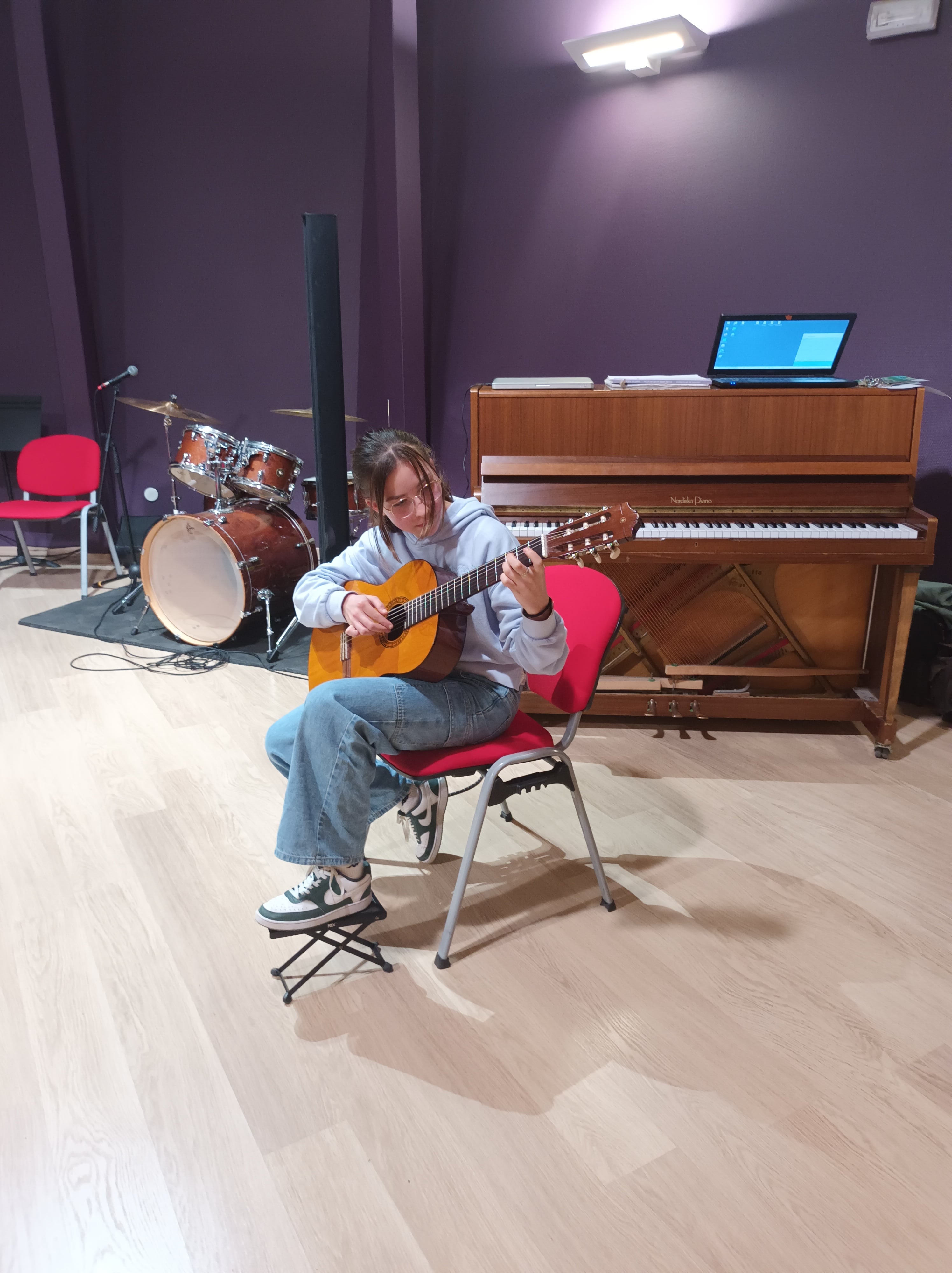 Article Classe de guitare de l'activité Guitare