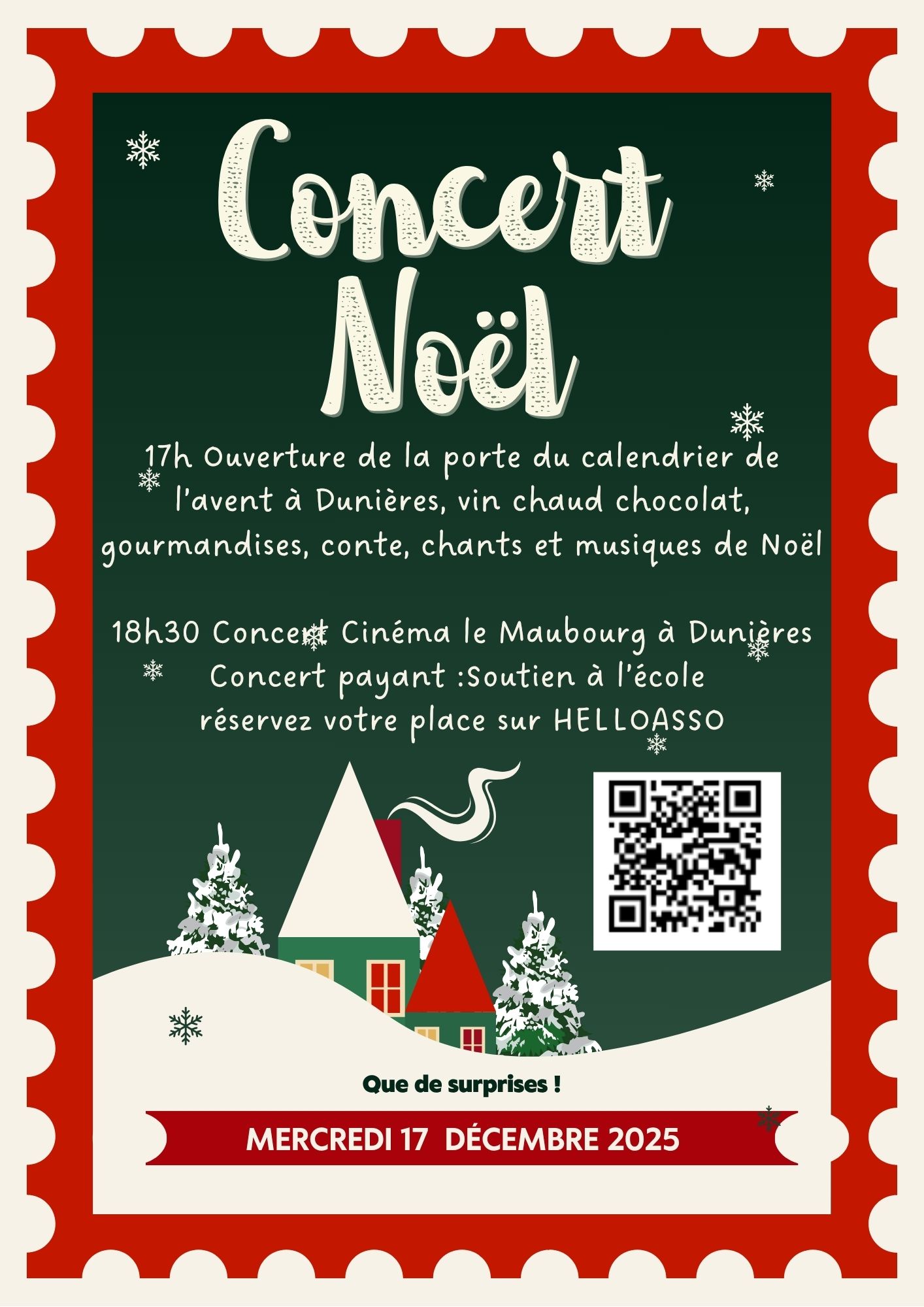 Image informations Concert de Noël 17 décembre 2025