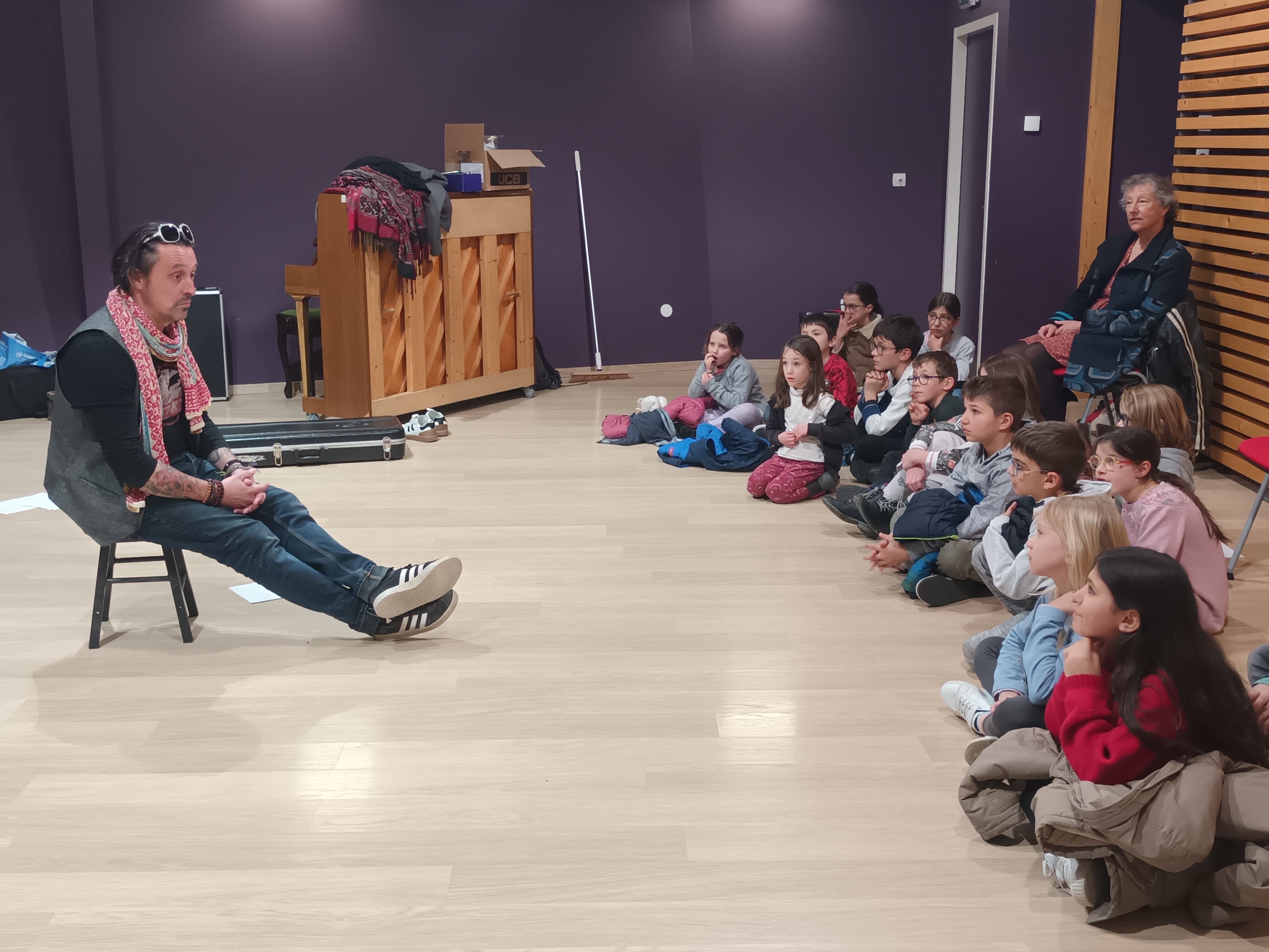 Image album Rencontre avec une compagnie " Les Pies"